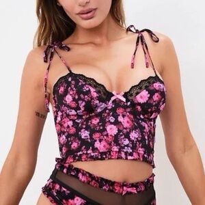 For love and lemons Farrah bustier top